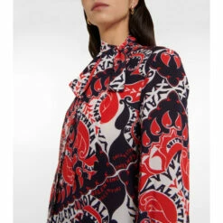 Valentino Printed Silk Shirt -Deals Valentino Store unnamed file 1632