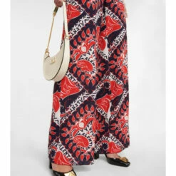 Valentino Printed Crêpe De Chine Wide-leg Pants 9 Valentino Printed Crêpe De Chine Wide-leg Pants -Deals Valentino Store unnamed file 1640