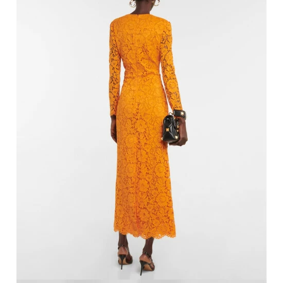 Valentino VGOLD Lace Midi Dress 4 Valentino VGOLD Lace Midi Dress - Image 2