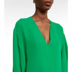 Valentino Silk Cady Midi Dress -Deals Valentino Store unnamed file 1656