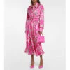 Valentino Printed Silk Crêpe De Chine Maxi Dress -Deals Valentino Store unnamed file 166