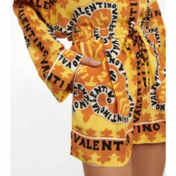 Valentino Printed Silk Crêpe Shorts -Deals Valentino Store unnamed file 1675