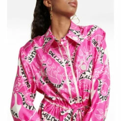 Valentino Printed Silk Crêpe De Chine Maxi Dress -Deals Valentino Store unnamed file 168