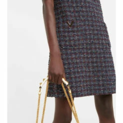 Valentino VGOLD Tweed Minidress -Deals Valentino Store unnamed file 1685