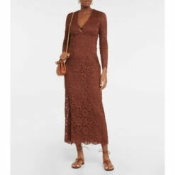 Valentino VGOLD Floral Lace Gown