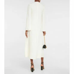 Valentino Bridal VLogo Silk Midi Dress -Deals Valentino Store unnamed file 1709