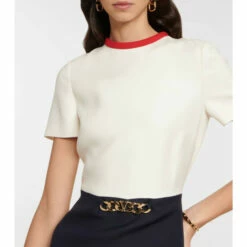 Valentino VLogo Chain Crêpe Couture Minidress -Deals Valentino Store unnamed file 1717