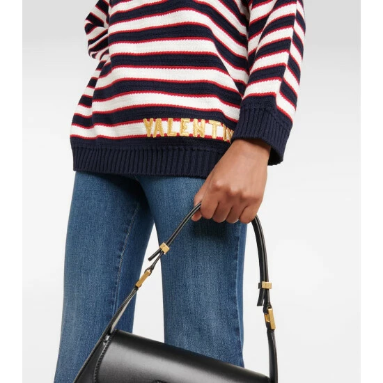 Valentino Striped Cotton Sweater 6 Valentino Striped Cotton Sweater - Image 4