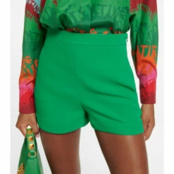 Valentino High-rise Silk Cady Couture Shorts -Deals Valentino Store unnamed file 1758
