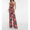 Valentino Printed Silk Crêpe De Chine Jumpsuit