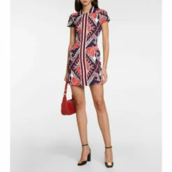 Valentino Jacquard Minidress