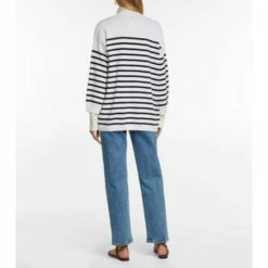 Valentino Striped Cotton-blend Sweater -Deals Valentino Store unnamed file 1793
