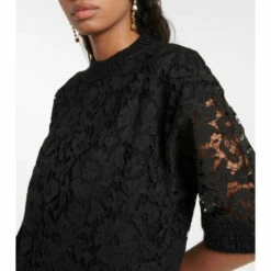 Valentino VLogo Chain Bouclé And Lace Minidress -Deals Valentino Store unnamed file 18