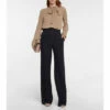 Valentino High-rise Straight Silk Pants -Deals Valentino Store unnamed file 1810