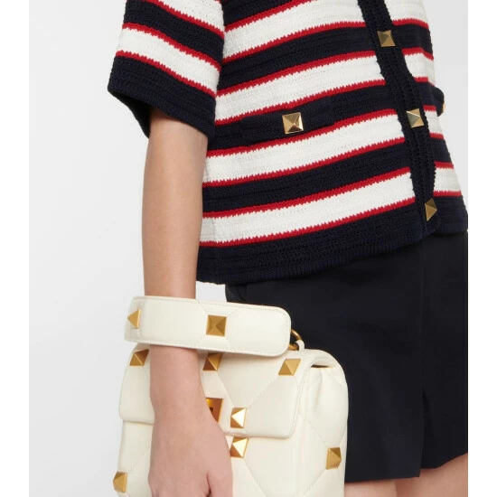 Valentino Striped Cotton Cardigan 6 Valentino Striped Cotton Cardigan - Image 4