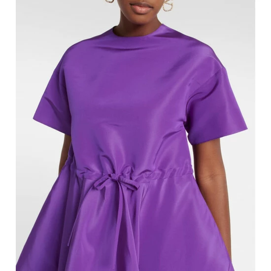 Valentino Gathered Silk Midi Dress 5 Valentino Gathered Silk Midi Dress - Image 3