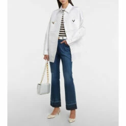 Valentino Embellished Silk Shirt