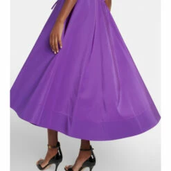 Valentino Gathered Silk Midi Dress 12 Valentino Gathered Silk Midi Dress -Deals Valentino Store unnamed file 185