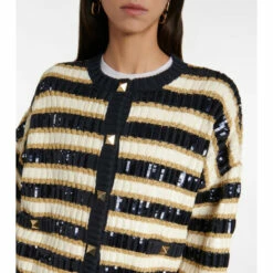 Valentino Roman Stud Embellished Cardigan -Deals Valentino Store unnamed file 1852