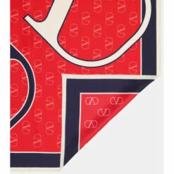 Valentino VLogo Silk Twill Scarf -Deals Valentino Store unnamed file 1867
