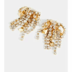Valentino Crystal And Rockstud Drop Earrings -Deals Valentino Store unnamed file 193