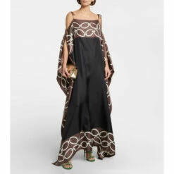 Valentino Chain 1967 Silk Kaftan