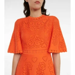 Valentino Cotton Lace Midi Dress -Deals Valentino Store unnamed file 1965