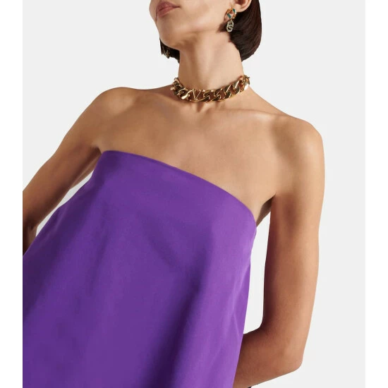 Valentino Strapless Taffeta Gown 5 Valentino Strapless Taffeta Gown - Image 3