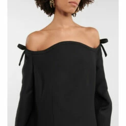 Valentino Wool And Silk Crêpe Midi Dress -Deals Valentino Store unnamed file 1972