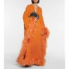 Valentino Feather-trimmed Silk Gown 2 Valentino Feather-trimmed Silk Gown -Deals Valentino Store unnamed file 1988