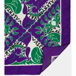 Valentino Floral Silk Twill Scarf -Deals Valentino Store unnamed file 202