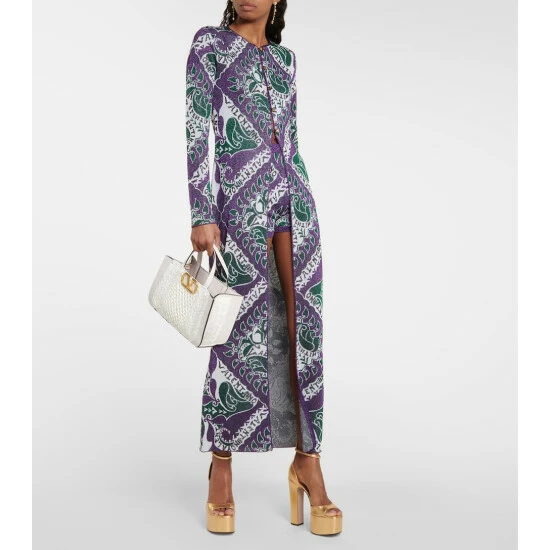 Valentino Jacquard Cardigan 3 Valentino Jacquard Cardigan