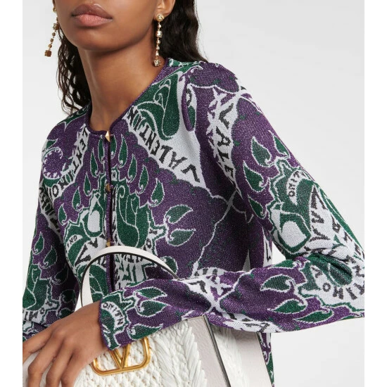 Valentino Jacquard Cardigan 5 Valentino Jacquard Cardigan - Image 3