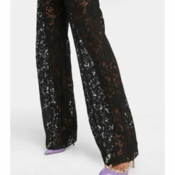 Valentino Wide-leg Floral Lace Pants -Deals Valentino Store unnamed file 234