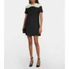 Valentino Crêpe Couture Lace-trimmed Minidress -Deals Valentino Store unnamed file 239