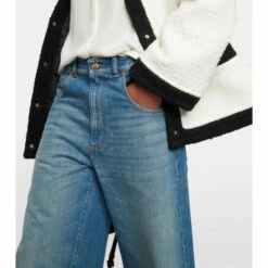 Valentino High-rise Wide-leg Jeans -Deals Valentino Store unnamed file 248