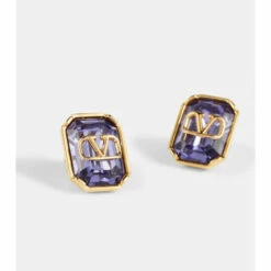 Valentino VLogo Signature Crystal Stud Earrings -Deals Valentino Store unnamed file 347