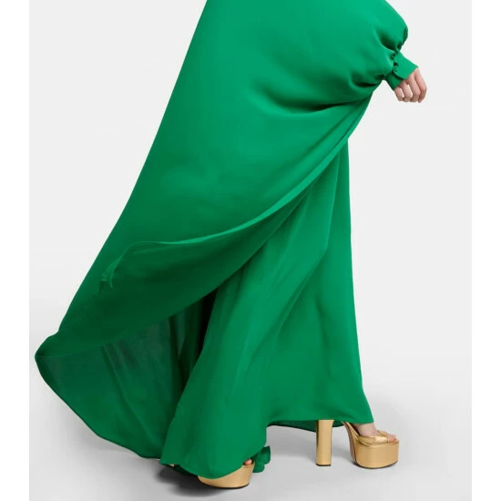 Valentino Caped Cady Couture Gown 6 Valentino Caped Cady Couture Gown - Image 4