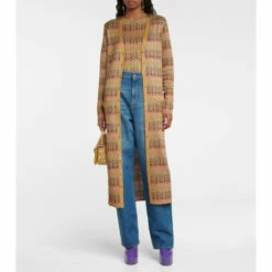 Valentino Metallic Jacquard-knit Sweater