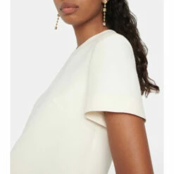 Valentino Wool And Silk Crêpe Minidress -Deals Valentino Store unnamed file 379