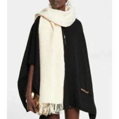 Valentino Wool And Cashmere Scarf