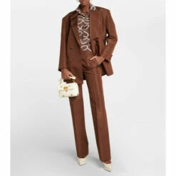 Valentino High-rise Silk Pants