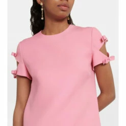 Valentino Crêpe Couture Bow-embellished Minidress -Deals Valentino Store unnamed file 420