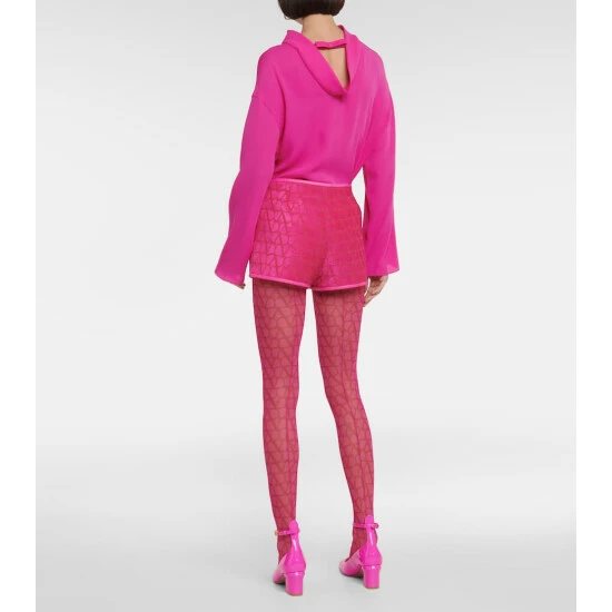 Valentino Toile Iconographe Velvet Miniskirt 4 Valentino Toile Iconographe Velvet Miniskirt - Image 2