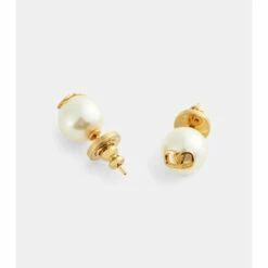 Valentino VLogo Faux Pearl Stud Earrings -Deals Valentino Store unnamed file 453