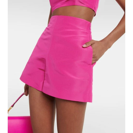 Valentino High-rise Silk Shorts 5 Valentino High-rise Silk Shorts - Image 3