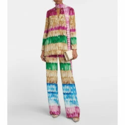 Valentino Printed Silk Top