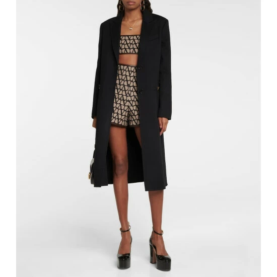 Valentino Toile Iconographe Crop Top 3 Valentino Toile Iconographe Crop Top