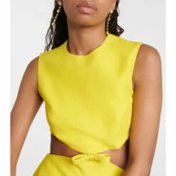 Valentino Cutout Wool And Silk Minidress -Deals Valentino Store unnamed file 51