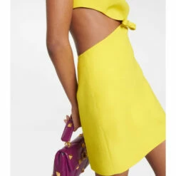 Valentino Cutout Wool And Silk Minidress -Deals Valentino Store unnamed file 52